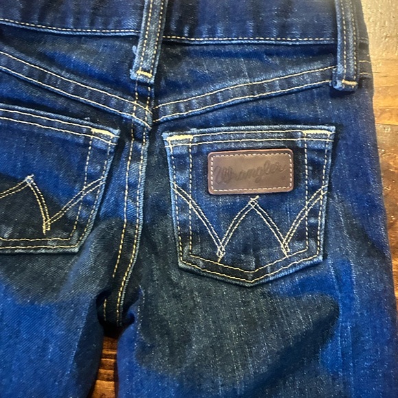 Wrangler Kids Blue Jeans 5 slim - Picture 2 of 6